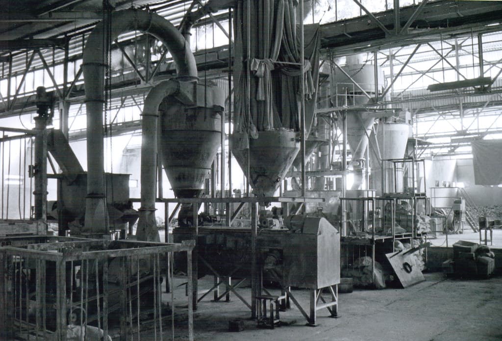 Modern pesticide manufacturing facility